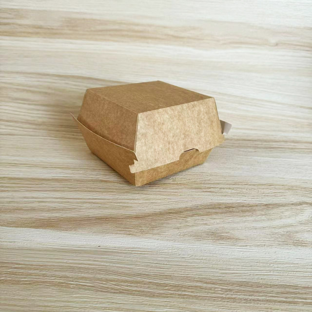 Coated Burger Box